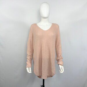Faded Glory Cardigan Pink Size M (8-10) Long Sleeve [WD-27]